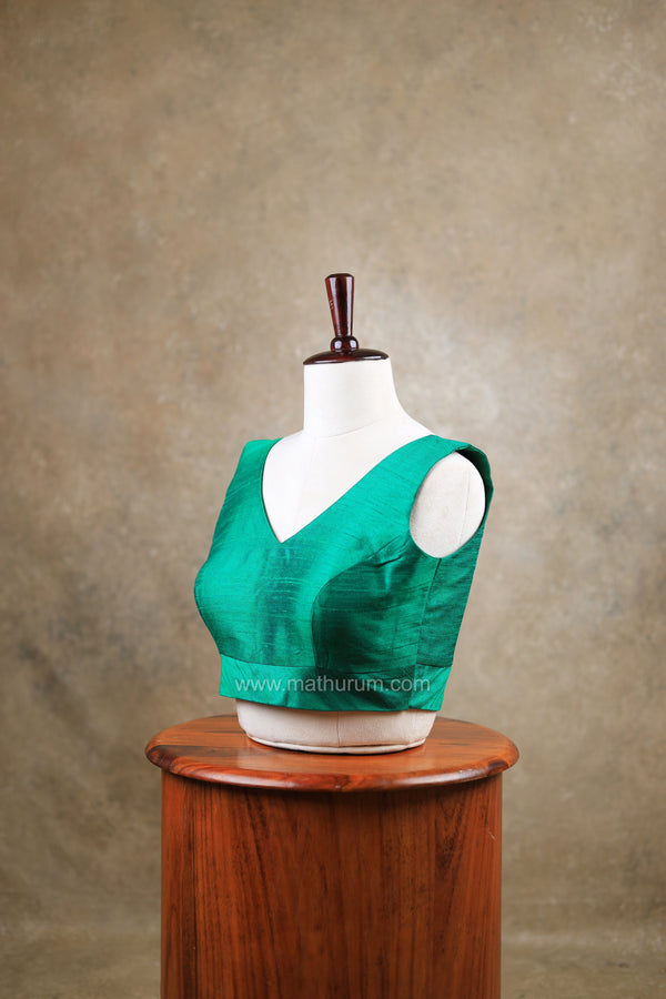 Rangeela- Light Green Blouse (Attachable Sleeves)