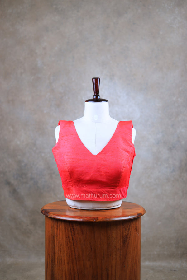 Rangeela- Candy Pink Blouse (Attachable Sleeves)