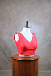 Rangeela- Candy Pink Blouse (Attachable Sleeves)