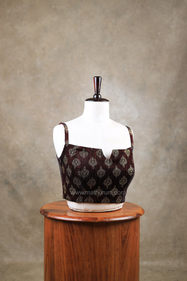 Zoya- Maroon Blouse