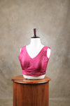 Rangeela- Majenta Blouse (Attachable Sleeves)