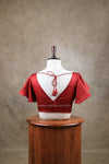 Hiya- Maroon Blouse