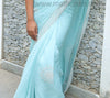 PEARL PARTY ICE BLUE- DESIGNER SAREE