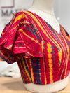 Zuri - Maroon Butterfly Sleeve Blouse