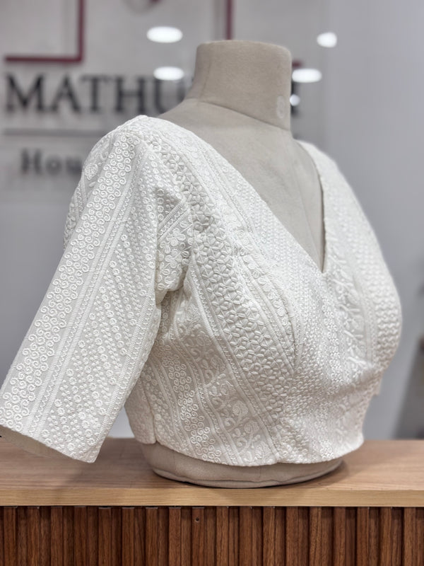 Venilla- White Blouse