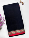 Kayal- Black/Red Narayanpet Saree
