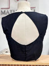 Riya - Black (Attachable Sleeves)