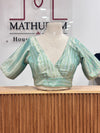 Charvi- Pastel Green Blouse