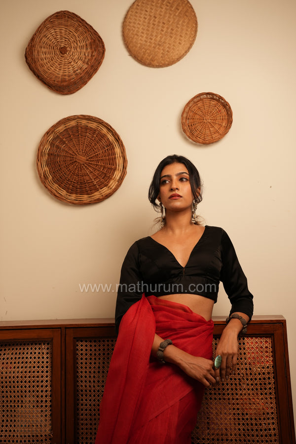 Kalki- Black Blouse