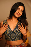 Zamra- Blue Blouse
