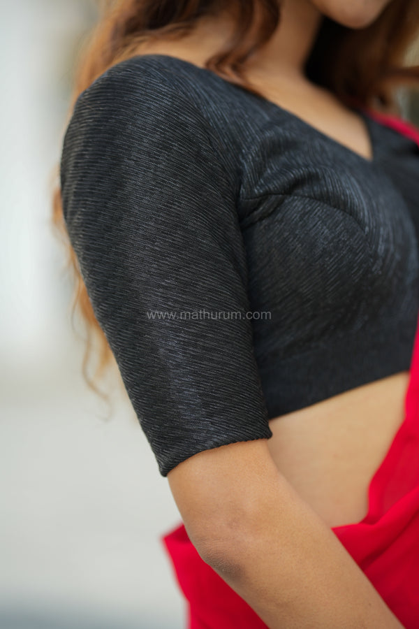 Cara Luxe- Black Blouse