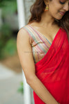 Tharigai- Gold Blouse (Attachable Sleeves)