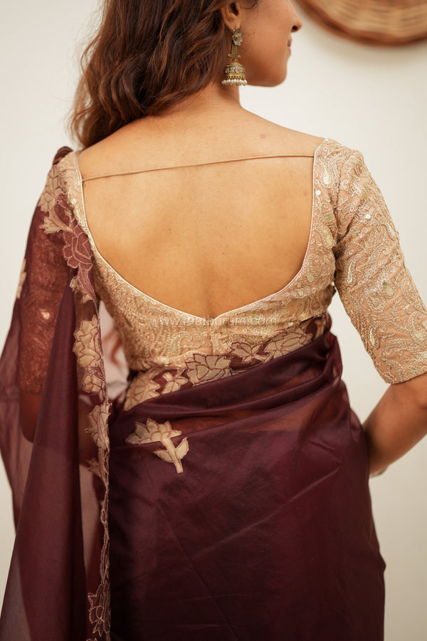 Ira - Gold Blouse