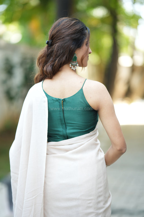 Mono Magic - Bottle Green Blouse