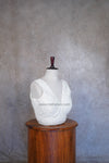 Meera- White Blouse (Attachable Sleeves)