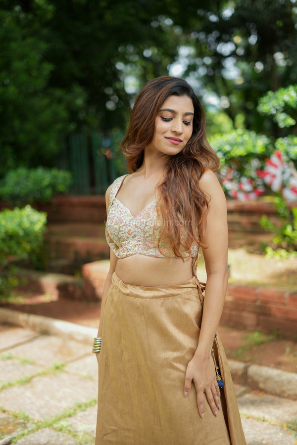 Apsara- Cream Blouse