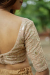 Ira - Gold Blouse