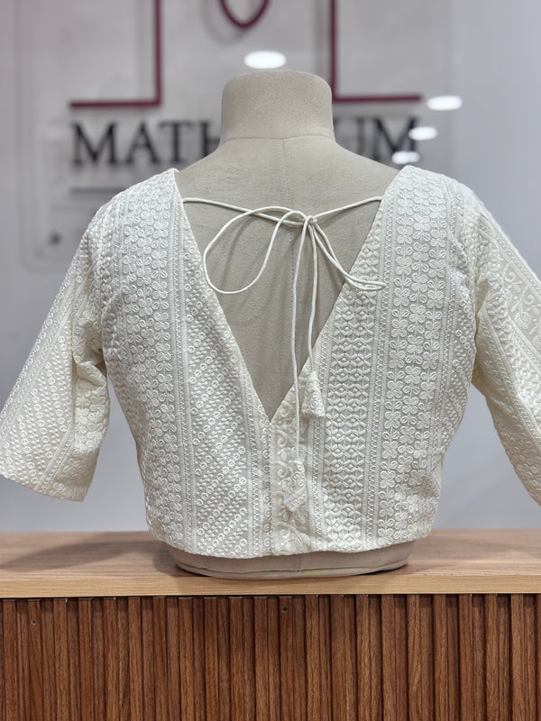 Venilla- White Blouse