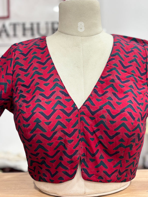 Mahi - Maroon Blouse