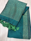 Starry Dust Saree - Green