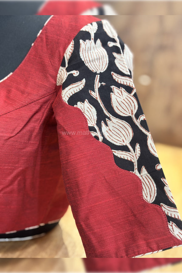 LAYA- Maroon Blouse