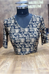 Bella - Black Stretchable Blouse