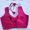 Rang- Pink Blouse (Attachable Sleeves)