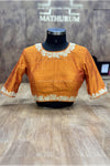 Havira - Orange Zardosi Blouse