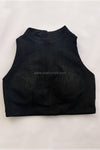 Boho Knot- Black Blouse