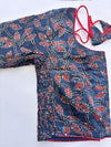 Ziva- Blue Strechable Blouse