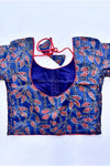 Ziva- Blue Strechable Blouse
