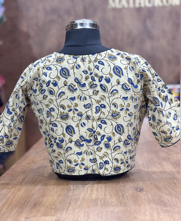 Paruthi Beige Floral Blouse