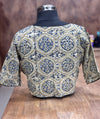 Paruthi Beige Big Floral Blouse