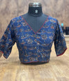 Paruthi Indigo Floral Blouse