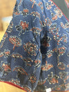 Paruthi Indigo Floral Blouse
