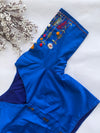 Botanica - Blue Embroidery Blouse