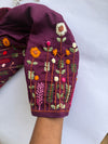 Botanica - Wine Embroidery Blouse