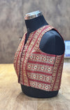 Kajal - Maroon Sleeveless Blouse