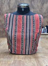 The Thari Edit- Rust Blouse (Attachable Sleeves)