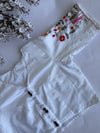 Botanica - White Embroidery Blouse