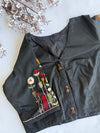 Botanica - Black Embroidery Blouse