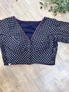 Daily Flex- Black Eye Strechable Blouse