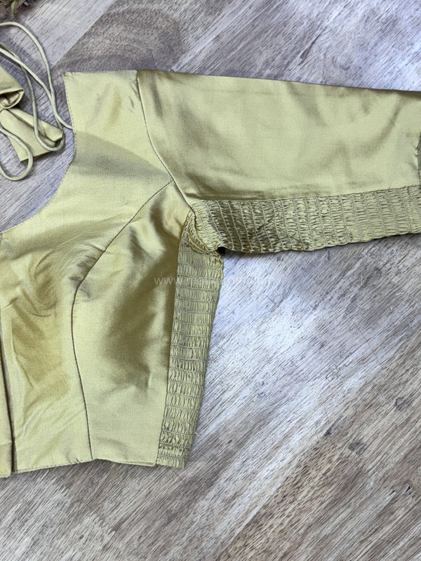 Riva- Beige Strechable Blouse