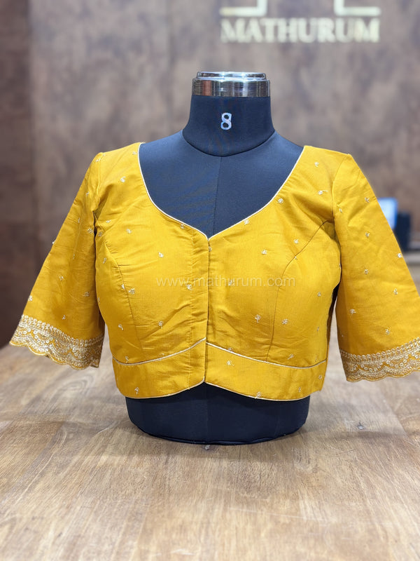 Anvika - Mustard Blouse