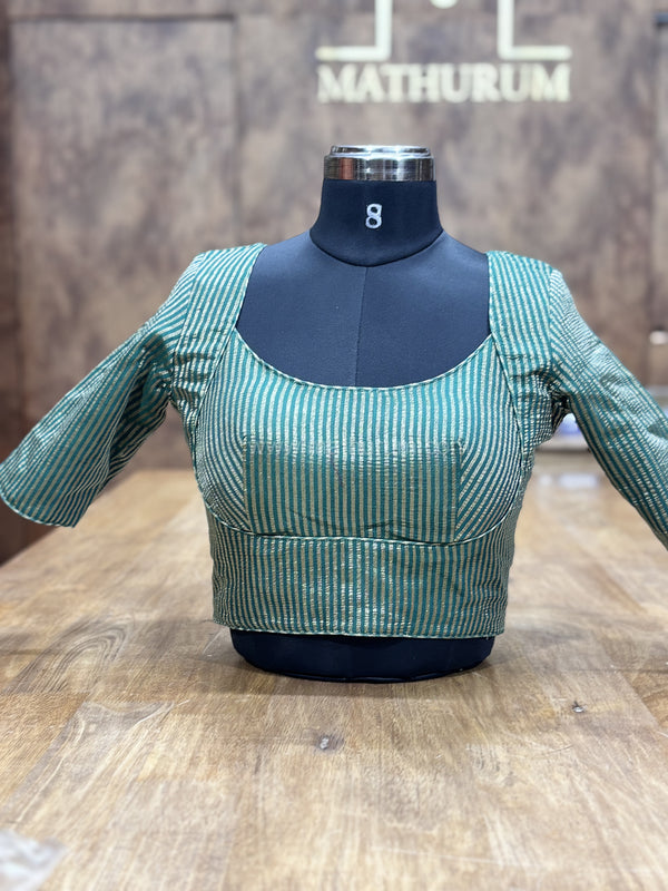 Anvika - Bottle Green Blouse