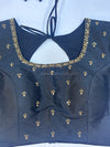 Handwork- Black Blouse Pattern 3