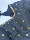 Handwork- Black Blouse Pattern 3