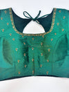 Handwork- Green Blouse Pattern 3