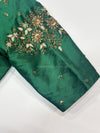 Handwork- Green Blouse Pattern 2