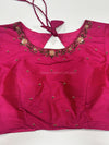 Handwork- Pink Blouse Pattern 1